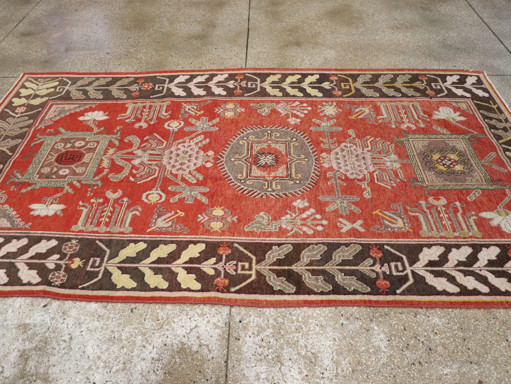 Antique East Turkestan Khotan Carpet, No.31173 - Galerie Shabab