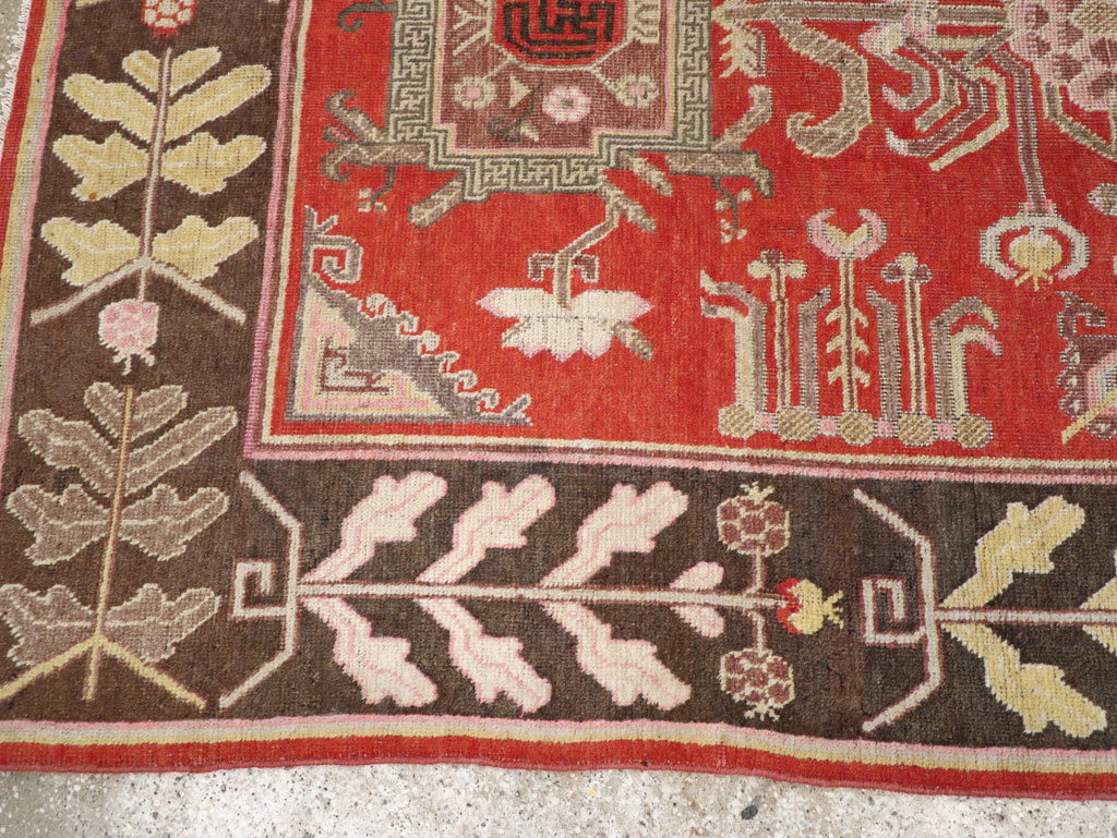 Antique East Turkestan Khotan Carpet, No.31173 - Galerie Shabab