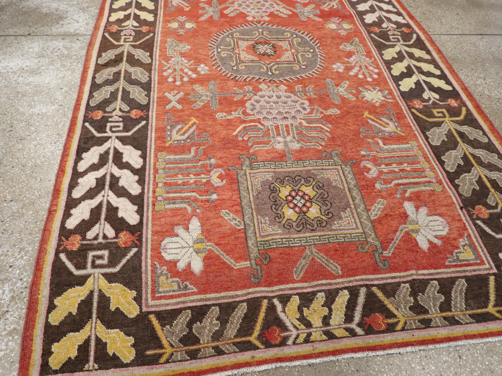 Antique East Turkestan Khotan Carpet, No.31173 - Galerie Shabab