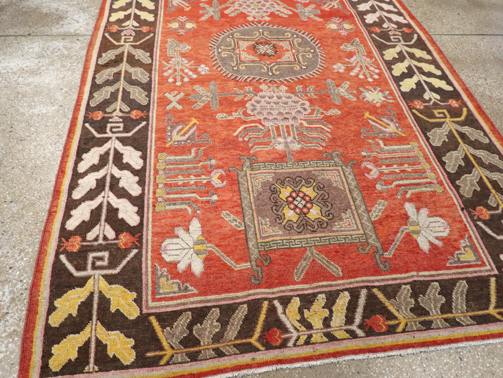Antique Khotan Carpet, No.31173 - Galerie Shabab