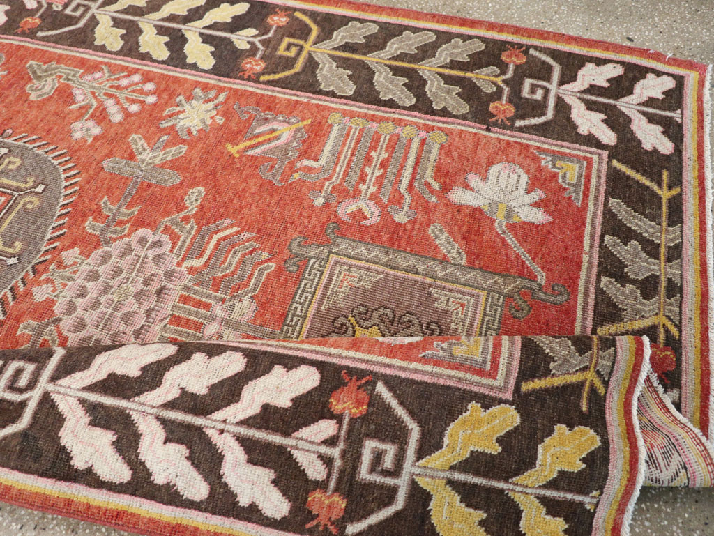 Antique East Turkestan Khotan Carpet, No.31173 - Galerie Shabab