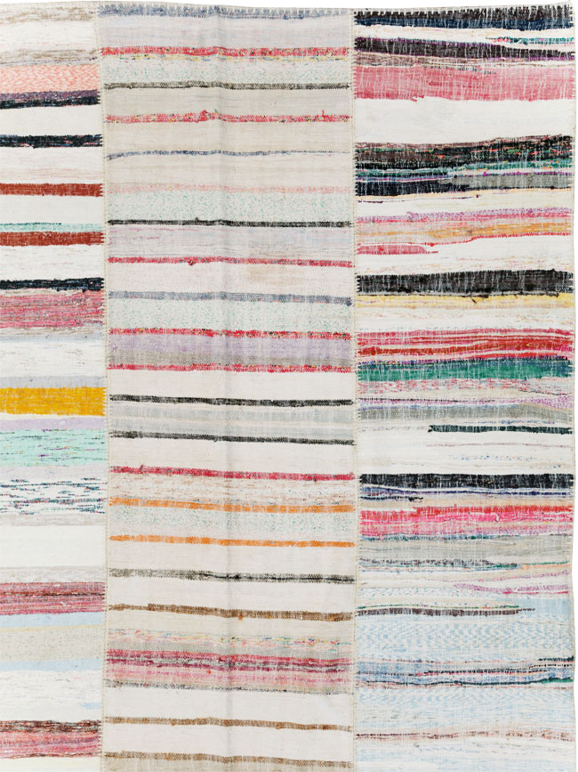 Contemporary Turkish Flatweave Kilim Oversize Carpet, No.31176 - Galerie Shabab