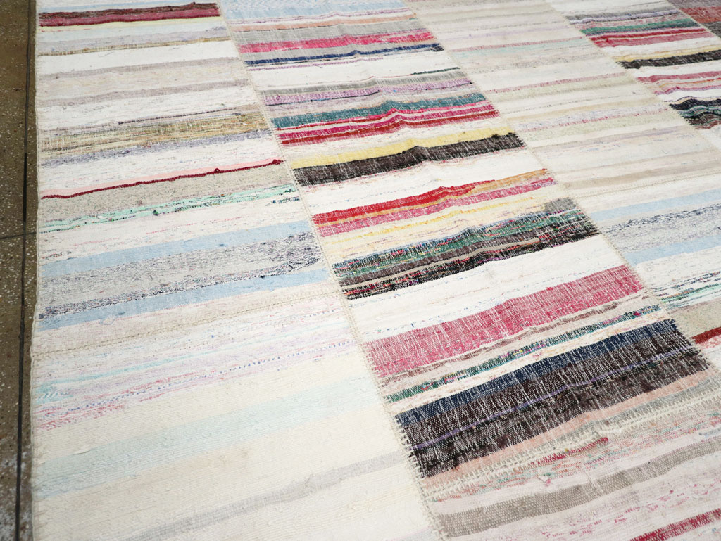 Contemporary Turkish Flatweave Kilim Oversize Carpet, No.31176 - Galerie Shabab