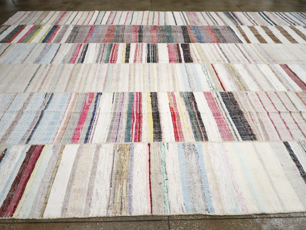 Contemporary Turkish Flatweave Kilim Oversize Carpet, No.31176 - Galerie Shabab