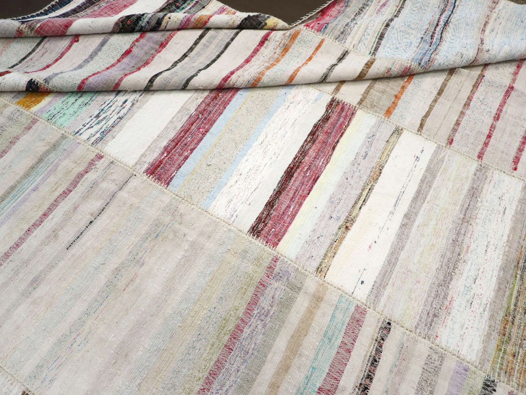 Contemporary Turkish Flatweave Kilim Oversize Carpet, No.31176 - Galerie Shabab