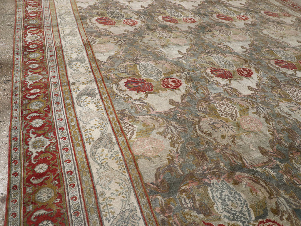 Antique Persian Bidjar Large Carpet, No.31178 - Galerie Shabab