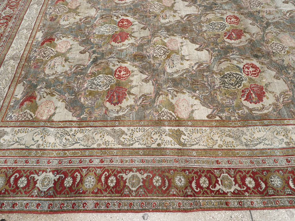 Antique Persian Bidjar Large Carpet, No.31178 - Galerie Shabab