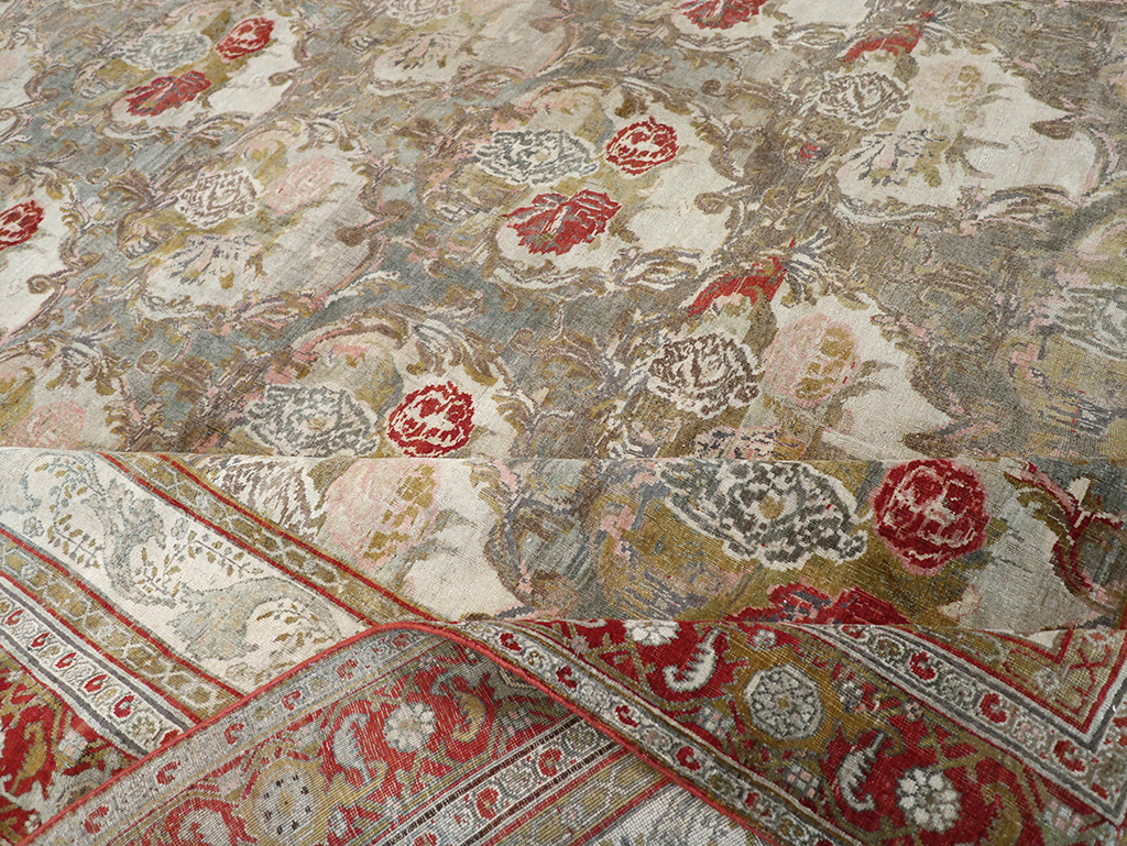 Antique Persian Bidjar Large Carpet, No.31178 - Galerie Shabab