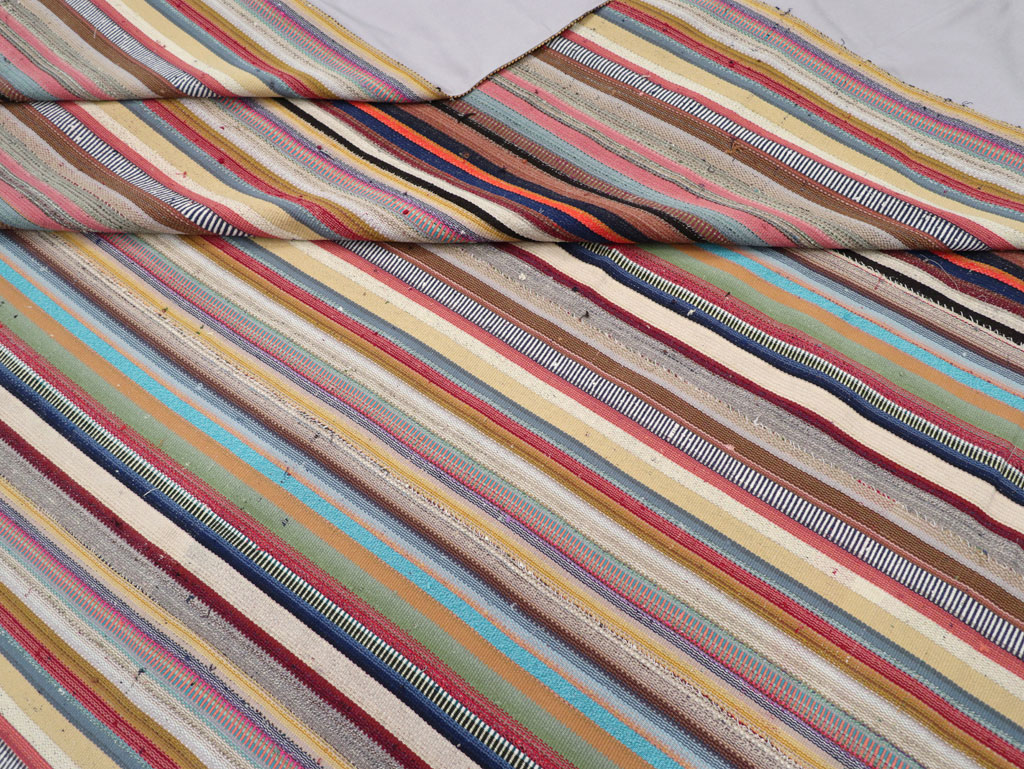 Contemporary Turkish Flatweave Kilim Large Carpet, No.31182 - Galerie Shabab