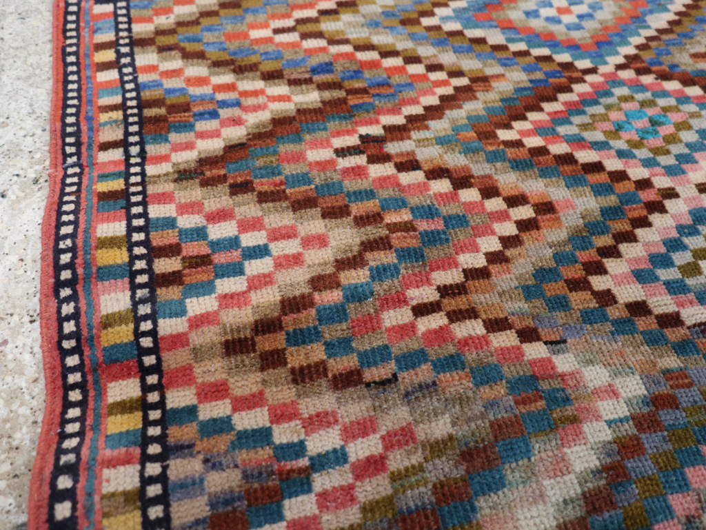 Vintage Persian Mahal Rug, No.31184 - Galerie Shabab