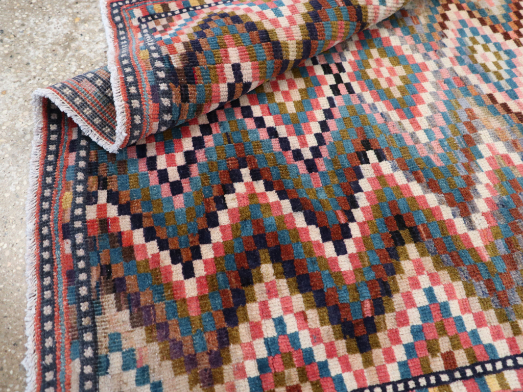 Vintage Persian Mahal Rug, No.31184 - Galerie Shabab