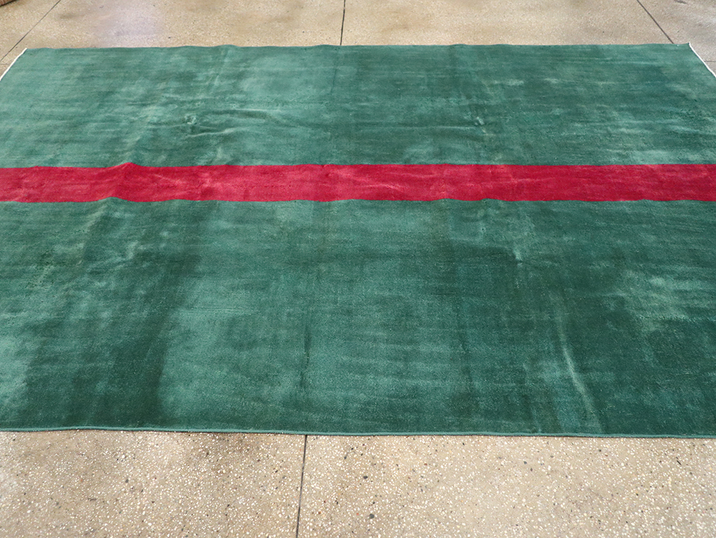 Vintage Turkish Art Deco Style Carpet, No.31188 - Galerie Shabab