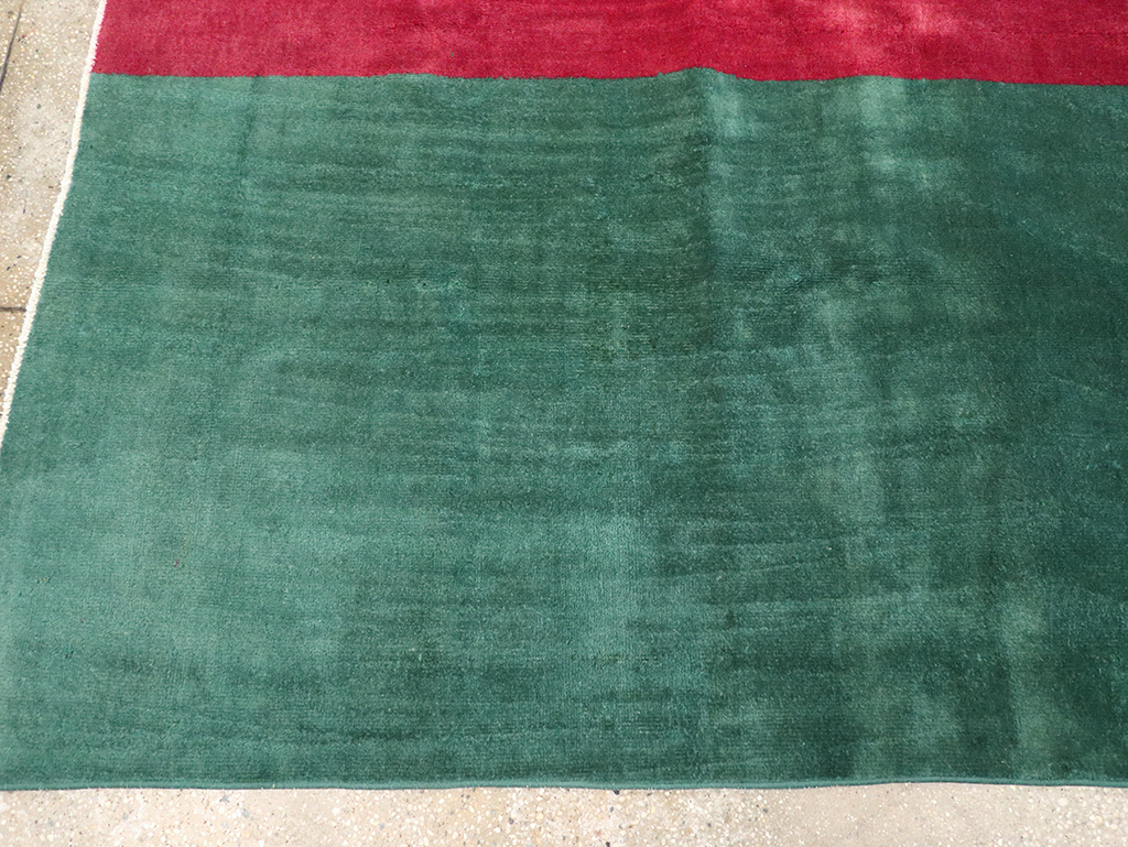 Vintage Turkish Art Deco Style Carpet, No.31188 - Galerie Shabab