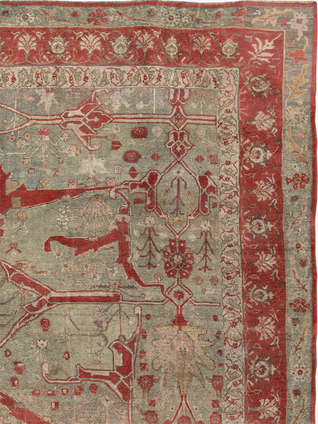 Antique Persian Bidjar Large Carpet, No.31199 - Galerie Shabab