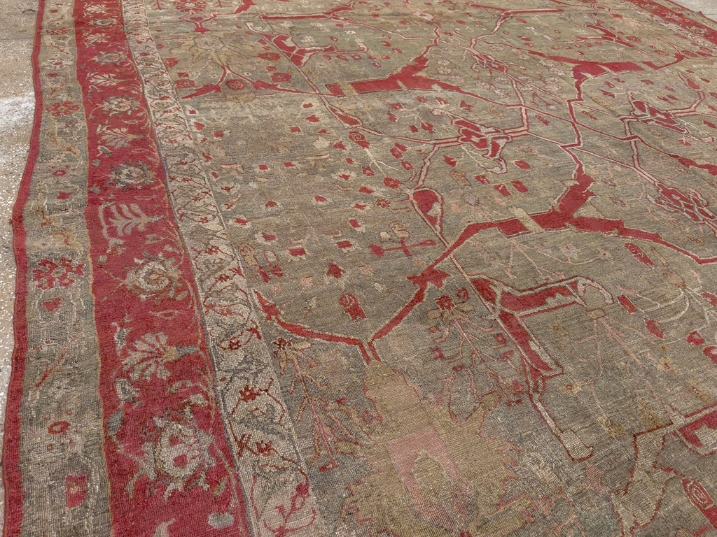 Antique Persian Bidjar Large Carpet, No.31199 - Galerie Shabab