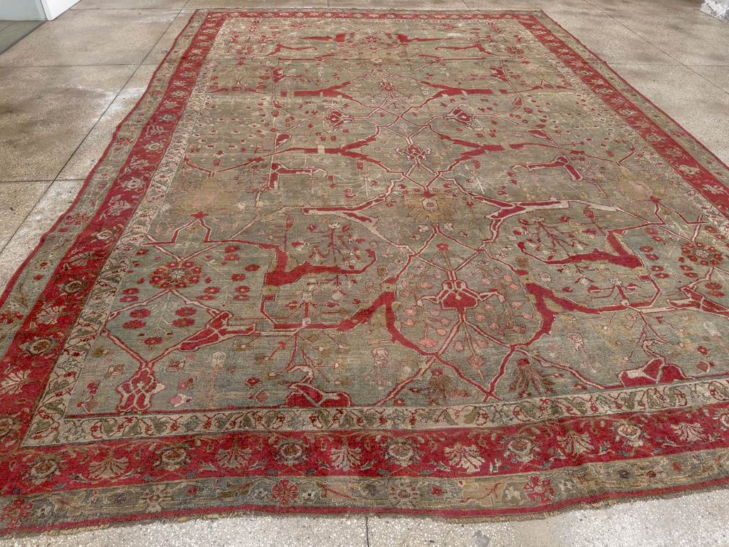 Antique Persian Bidjar Large Carpet, No.31199 - Galerie Shabab