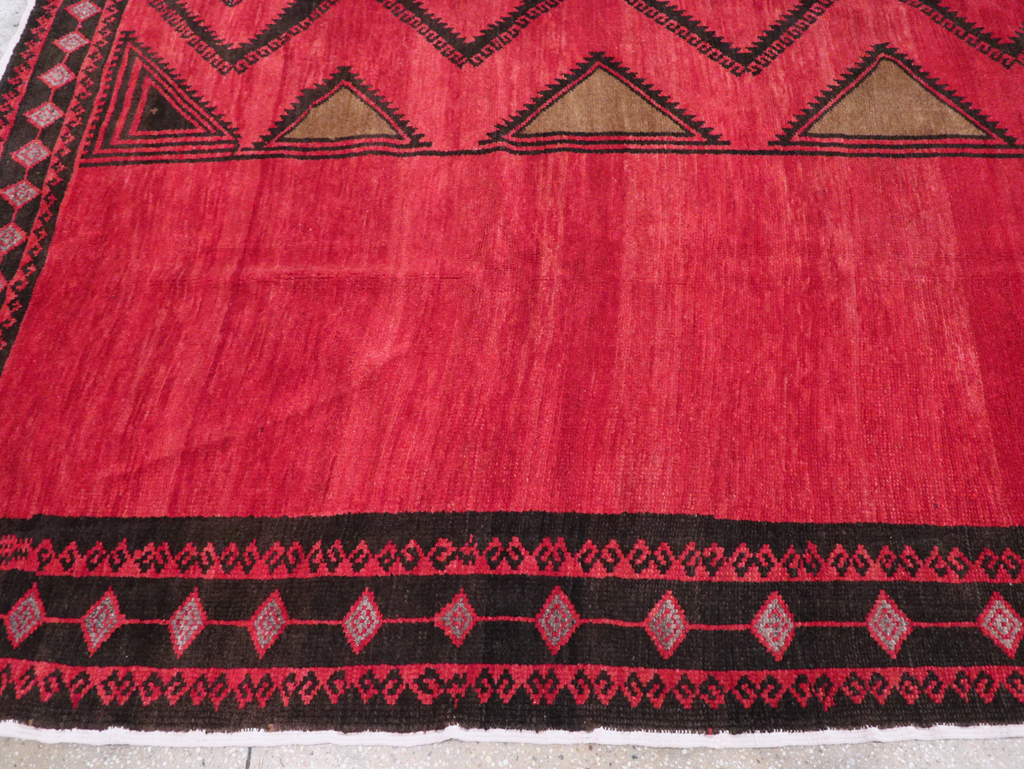 Vintage Turkish Anatolian Tribal Room Size Carpet, No.31202 - Galerie Shabab