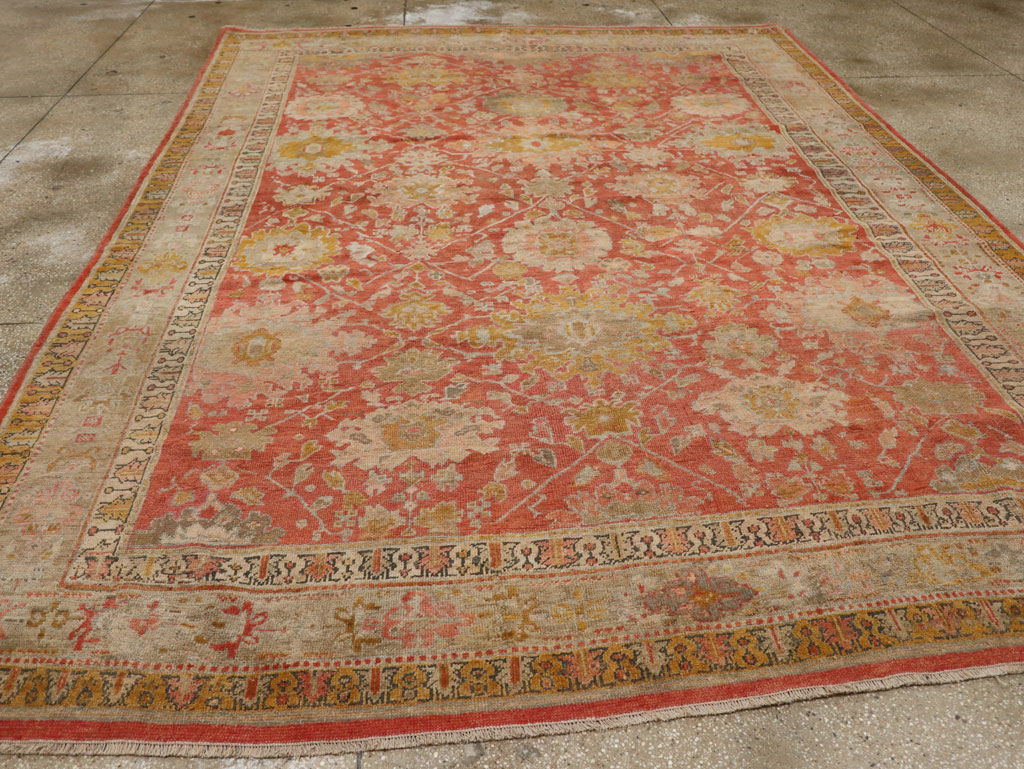 Antique Turkish Ghiordes Room Size Carpet, No.31206 - Galerie Shabab
