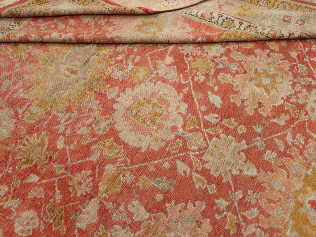 Antique Turkish Ghiordes Room Size Carpet, No.31206 - Galerie Shabab