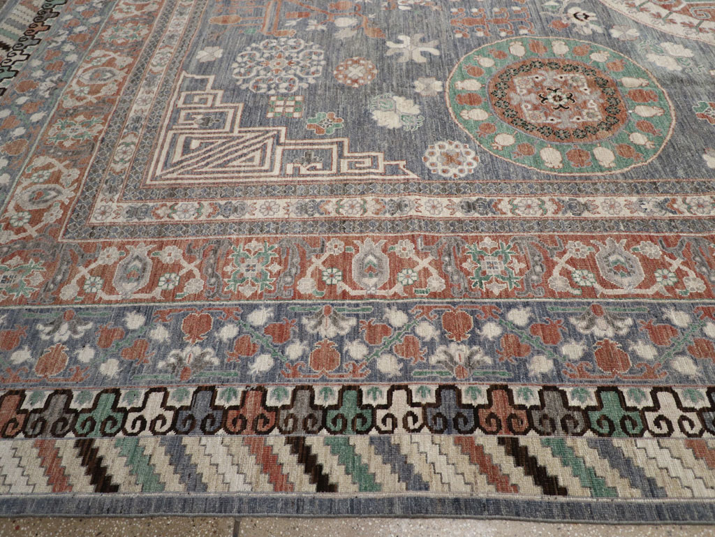 Modern East Turkestan Khotan Oversize Carpet, No.31207 - Galerie Shabab