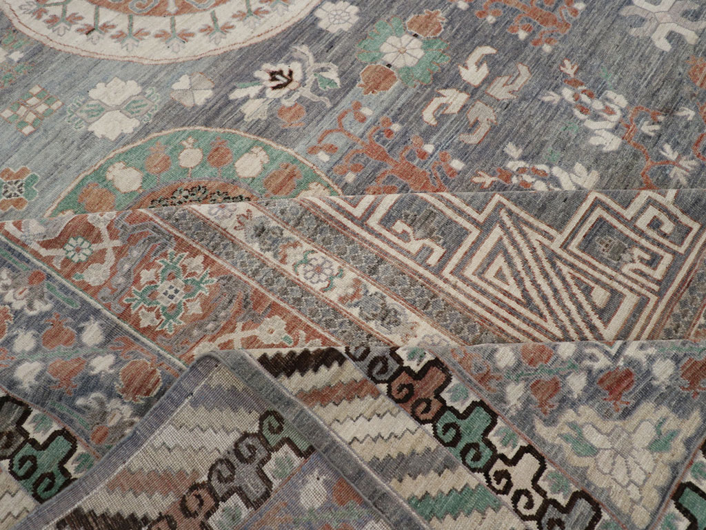 Modern East Turkestan Khotan Oversize Carpet, No.31207 - Galerie Shabab