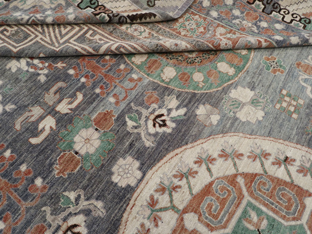 Modern East Turkestan Khotan Oversize Carpet, No.31207 - Galerie Shabab