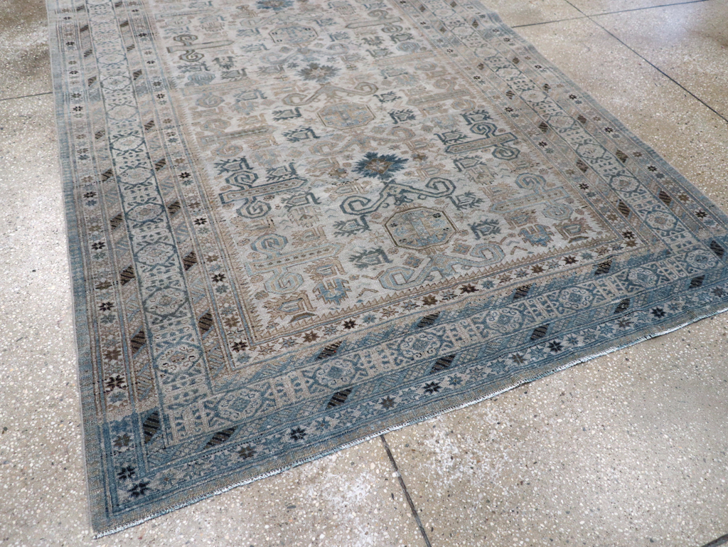 Antique Persian Afshar Accent Rug, No.31211 - Galerie Shabab