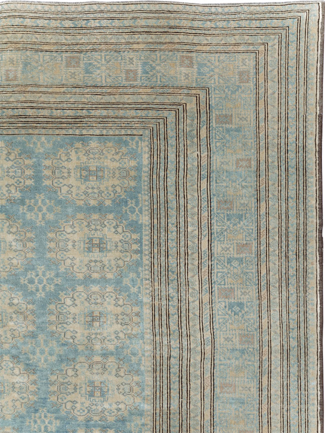 Antique Central Asian Turkoman Room Size Carpet, No.31214 - Galerie Shabab
