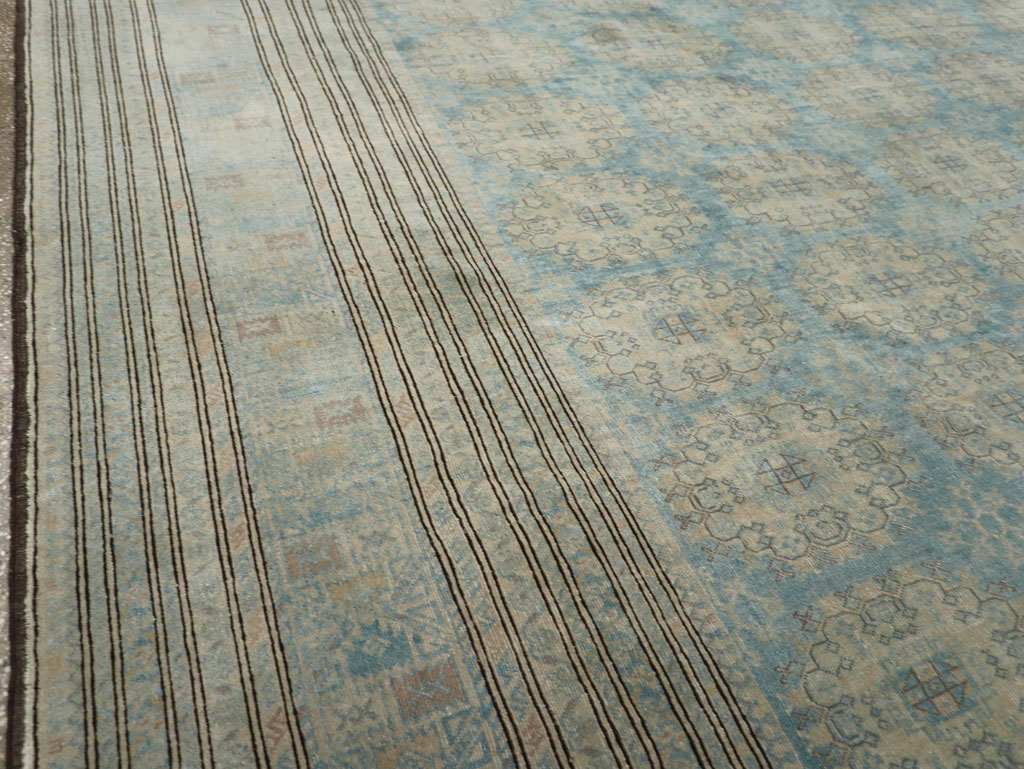 Antique Central Asian Turkoman Room Size Carpet, No.31214 - Galerie Shabab