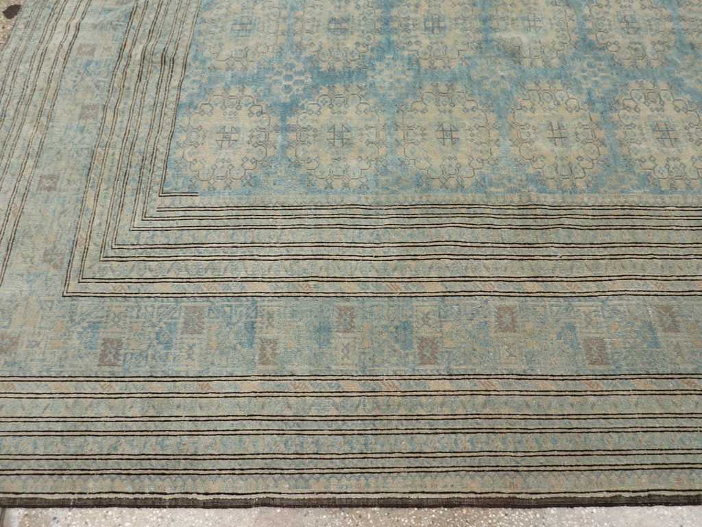 Antique Central Asian Turkoman Room Size Carpet, No.31214 - Galerie Shabab