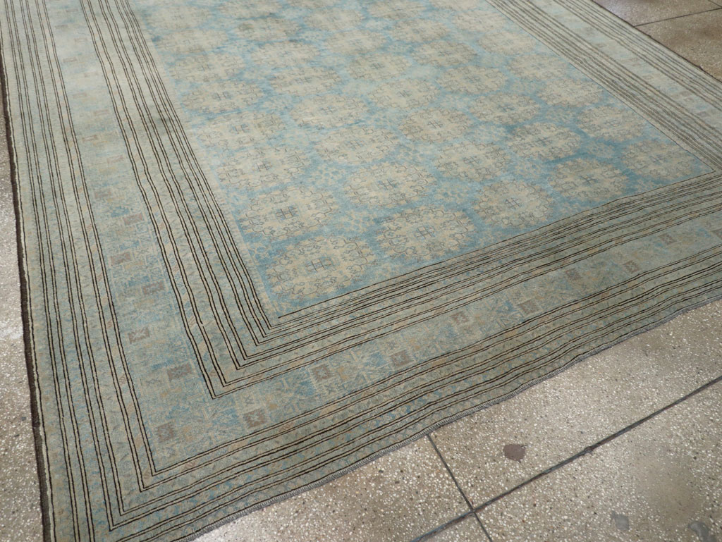 Antique Central Asian Turkoman Room Size Carpet, No.31214 - Galerie Shabab
