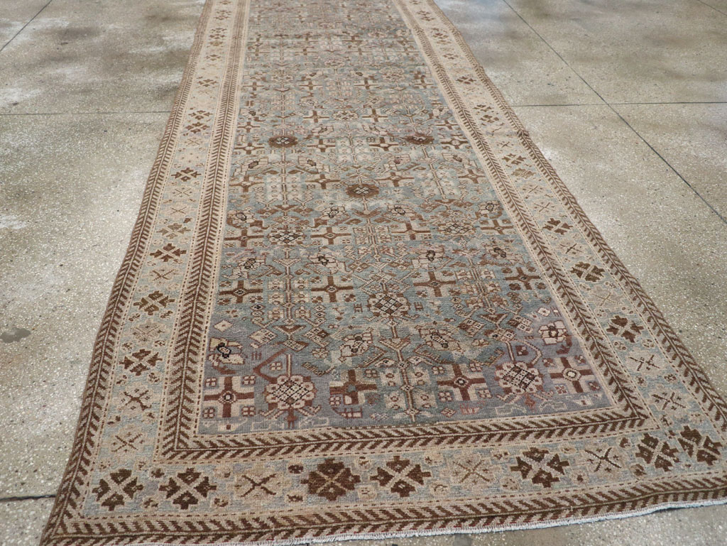 Antique Persian Malayer Long Gallery Carpet, No.31216 - Galerie Shabab
