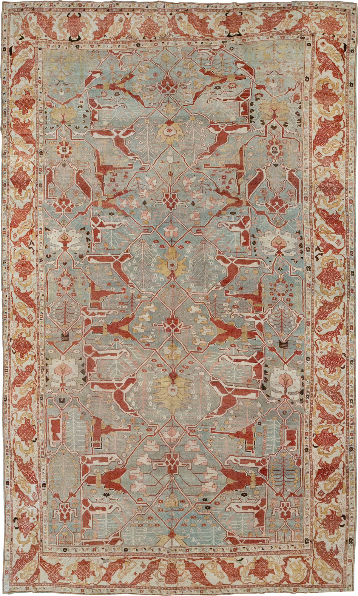 Antique Persian Bidjar Oversize Carpet, No.31217 - Galerie Shabab