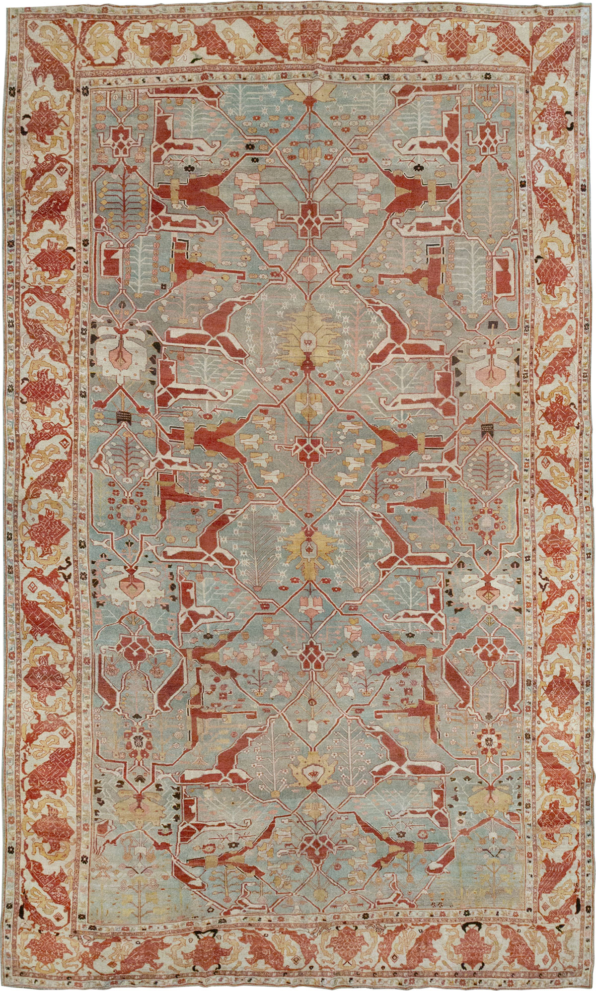 Antique Persian Bidjar Oversize Carpet, No.31217 - Galerie Shabab