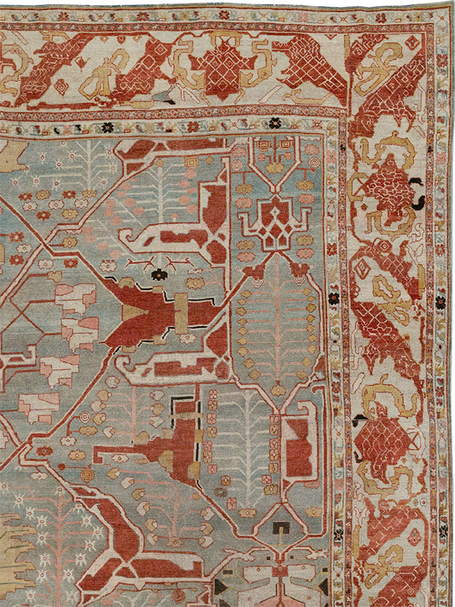 Antique Persian Bidjar Oversize Carpet, No.31217 - Galerie Shabab