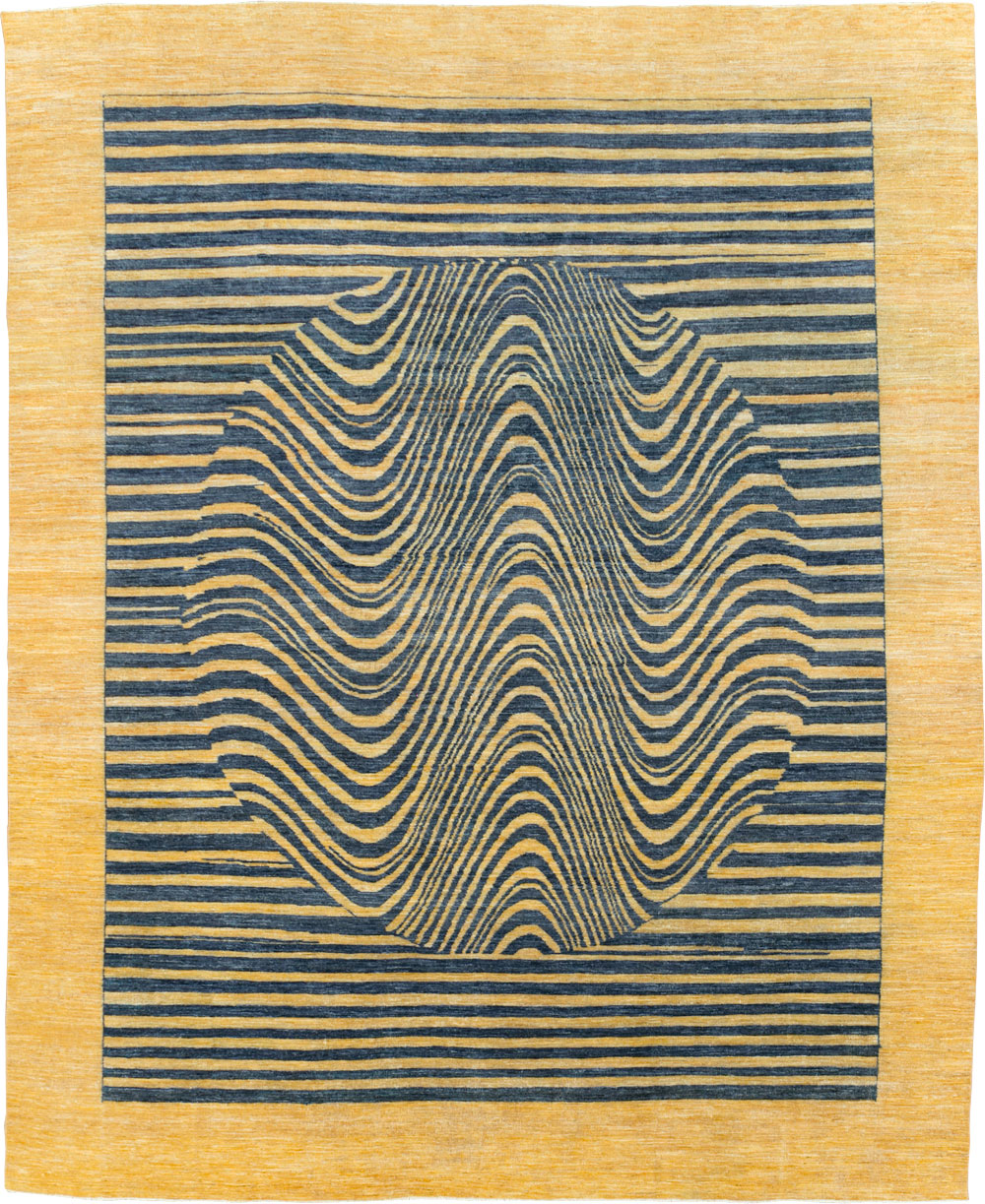 Contemporary Turkish Room Size Carpet, No.31227 - Galerie Shabab