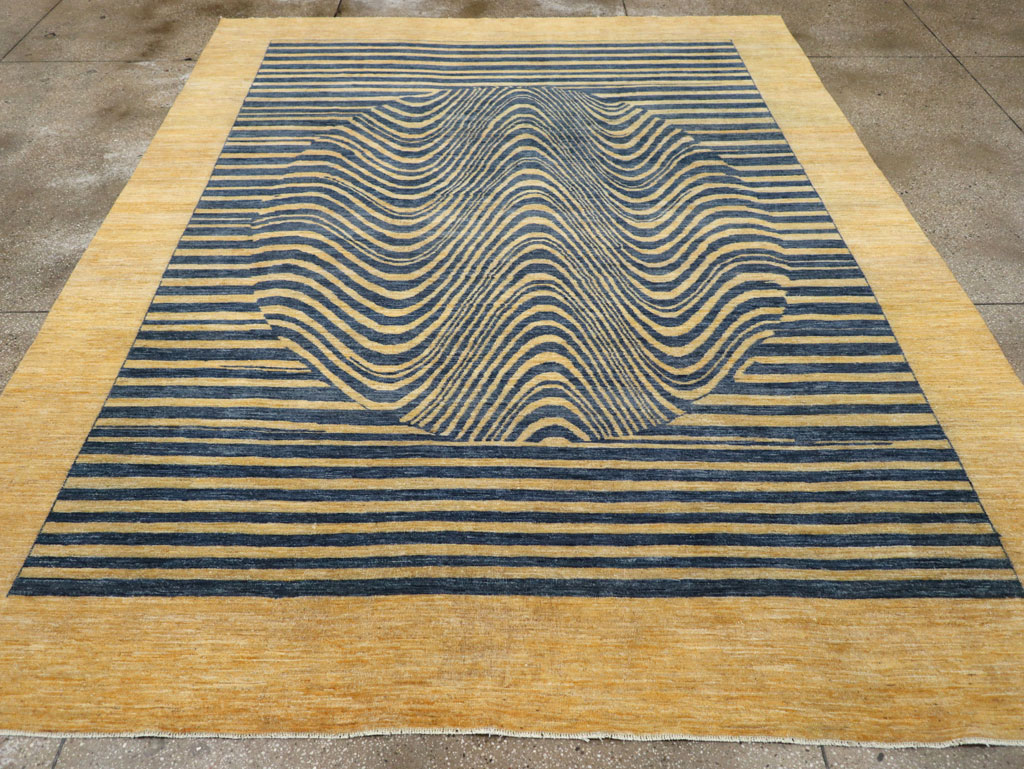 Contemporary Turkish Room Size Carpet, No.31227 - Galerie Shabab