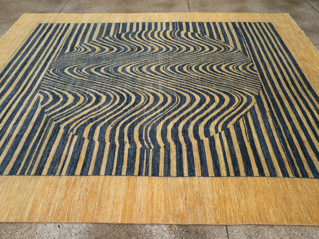 Contemporary Turkish Room Size Carpet, No.31227 - Galerie Shabab