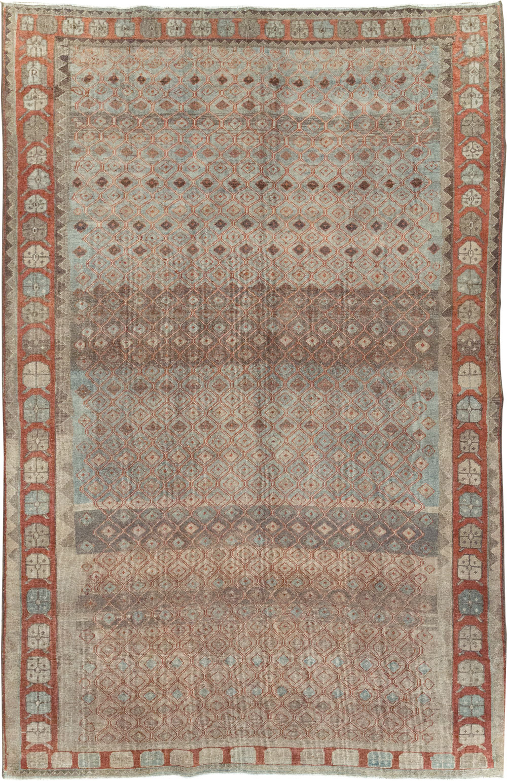 Vintage Persian Veece Accent Carpet, No.31228 - Galerie Shabab