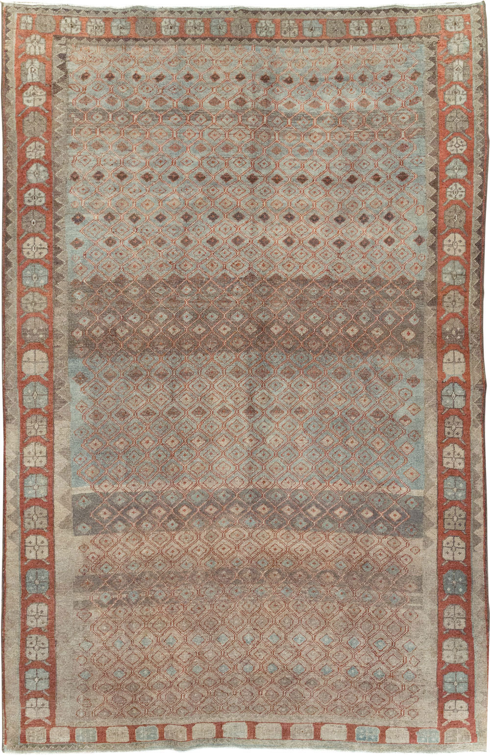 Vintage Persian Veece Accent Carpet, No.31228 - Galerie Shabab