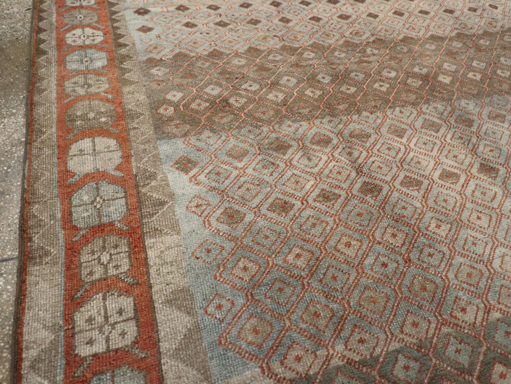 Vintage Persian Veece Accent Carpet, No.31228 - Galerie Shabab
