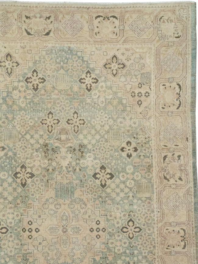 Vintage Persian Joshegan Room Size Carpet, No.31230 - Galerie Shabab