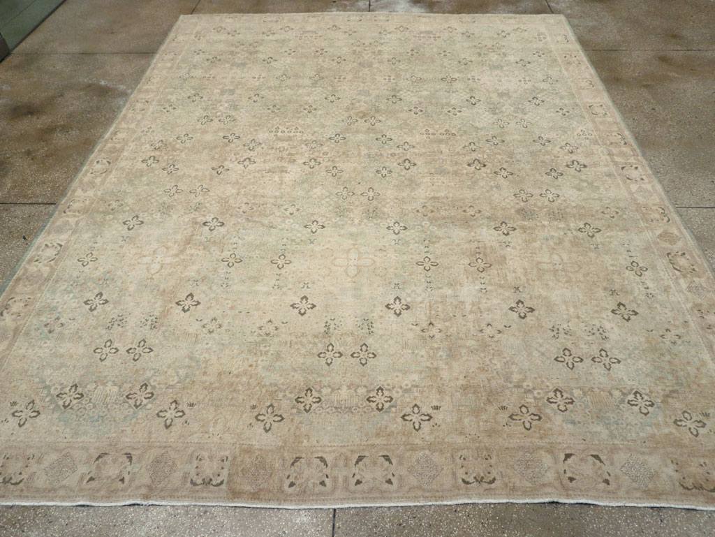 Vintage Persian Joshegan Room Size Carpet, No.31230 - Galerie Shabab
