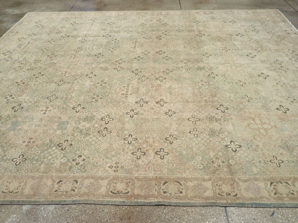 Vintage Persian Joshegan Room Size Carpet, No.31230 - Galerie Shabab