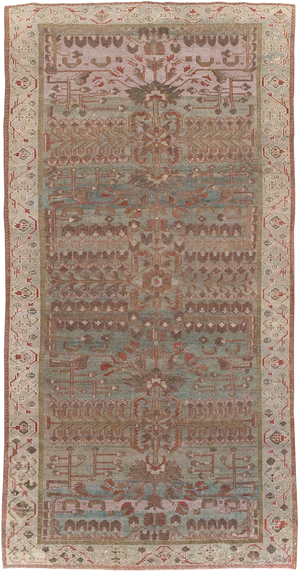 Antique Persian Bakhtiari Gallery Rug, No.31231 - Galerie Shabab