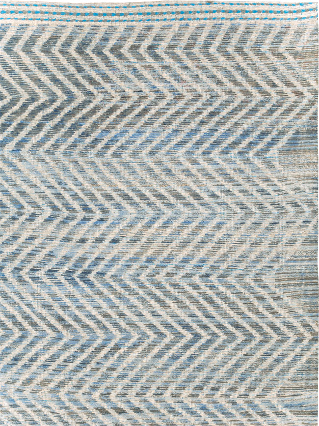 Modern Turkish Flatweave, No.31240 - Galerie Shabab