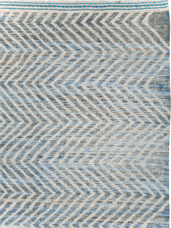 Modern Turkish Flatweave, No.31240 - Galerie Shabab
