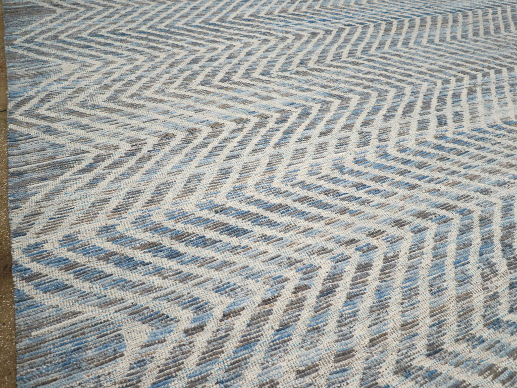 Modern Turkish Flatweave, No.31240 - Galerie Shabab