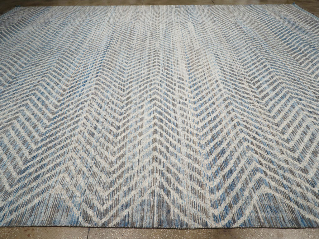 Modern Turkish Flatweave, No.31240 - Galerie Shabab