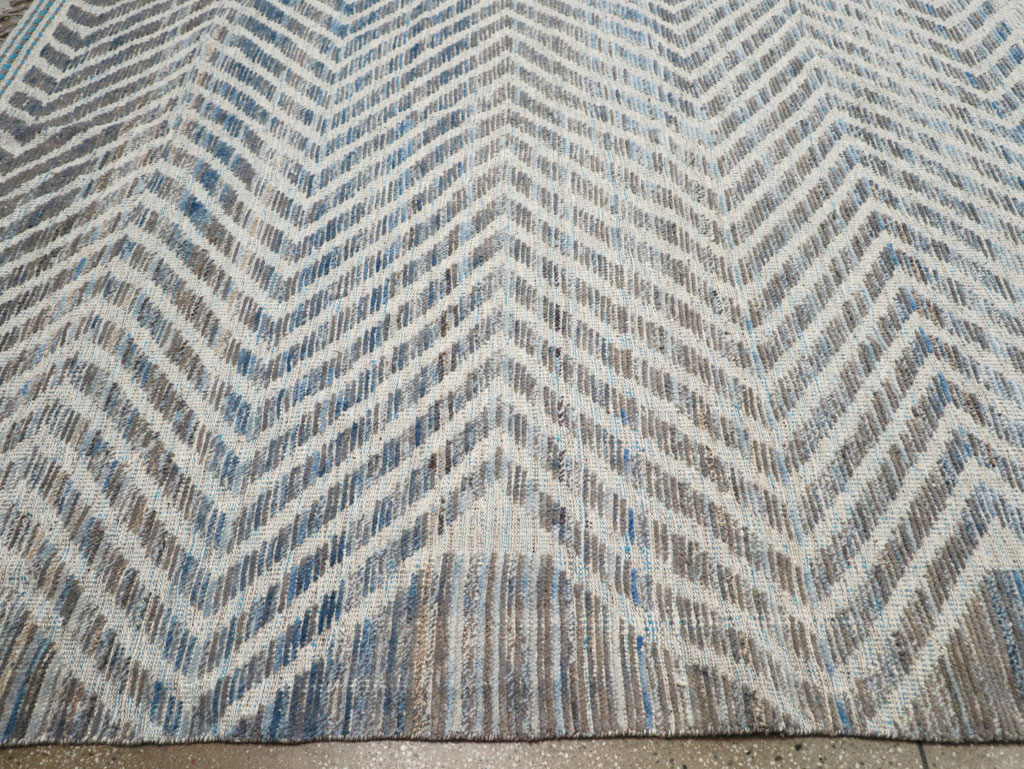 Modern Turkish Flatweave, No.31240 - Galerie Shabab